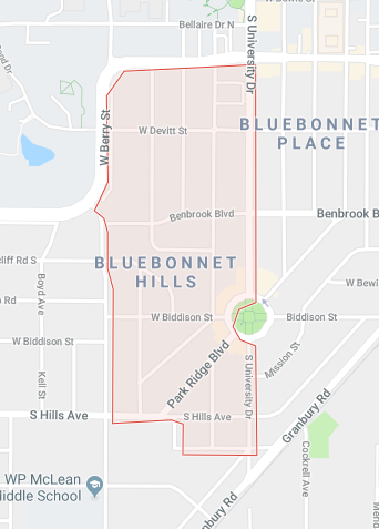 Bluebonnet Hills Homes For Sale